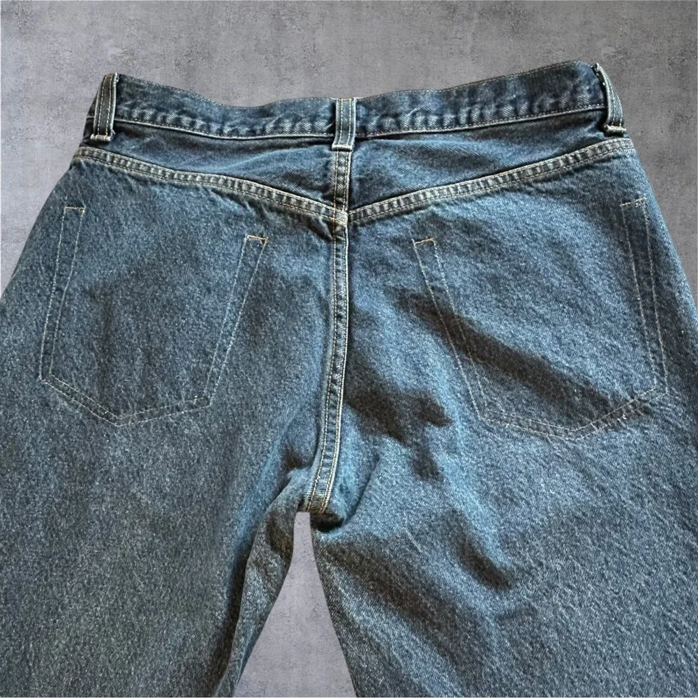 Vintage Unique Minimalist Levi's 505 Regular Fit Jeans Men's 32x28‎ Blank Pocket